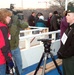 Stand-in Interviewed During Inauguration Rehearsal at U.S. Capitol