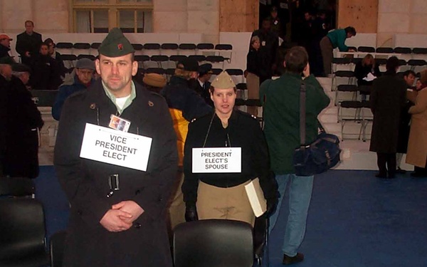 Inauguration Rehearsals Underway at U.S. Capitol