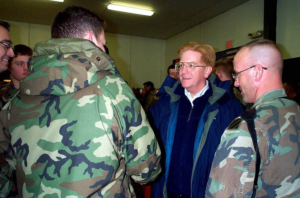 Deputy Defense Secretary Visits U.S. Troops in Bosnia