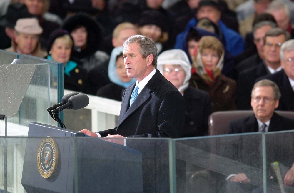 President Bush Delivers Inaugural Address in Washington