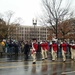 Old Guard Fife and Drum Corps Leads Presidential Motorcade on Constitution Avenue