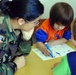 Soldier Volunteers at Daycare Center in Bosnia
