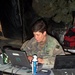 Computer Sergeant Coordinates Tactical Orders During Division Exercise