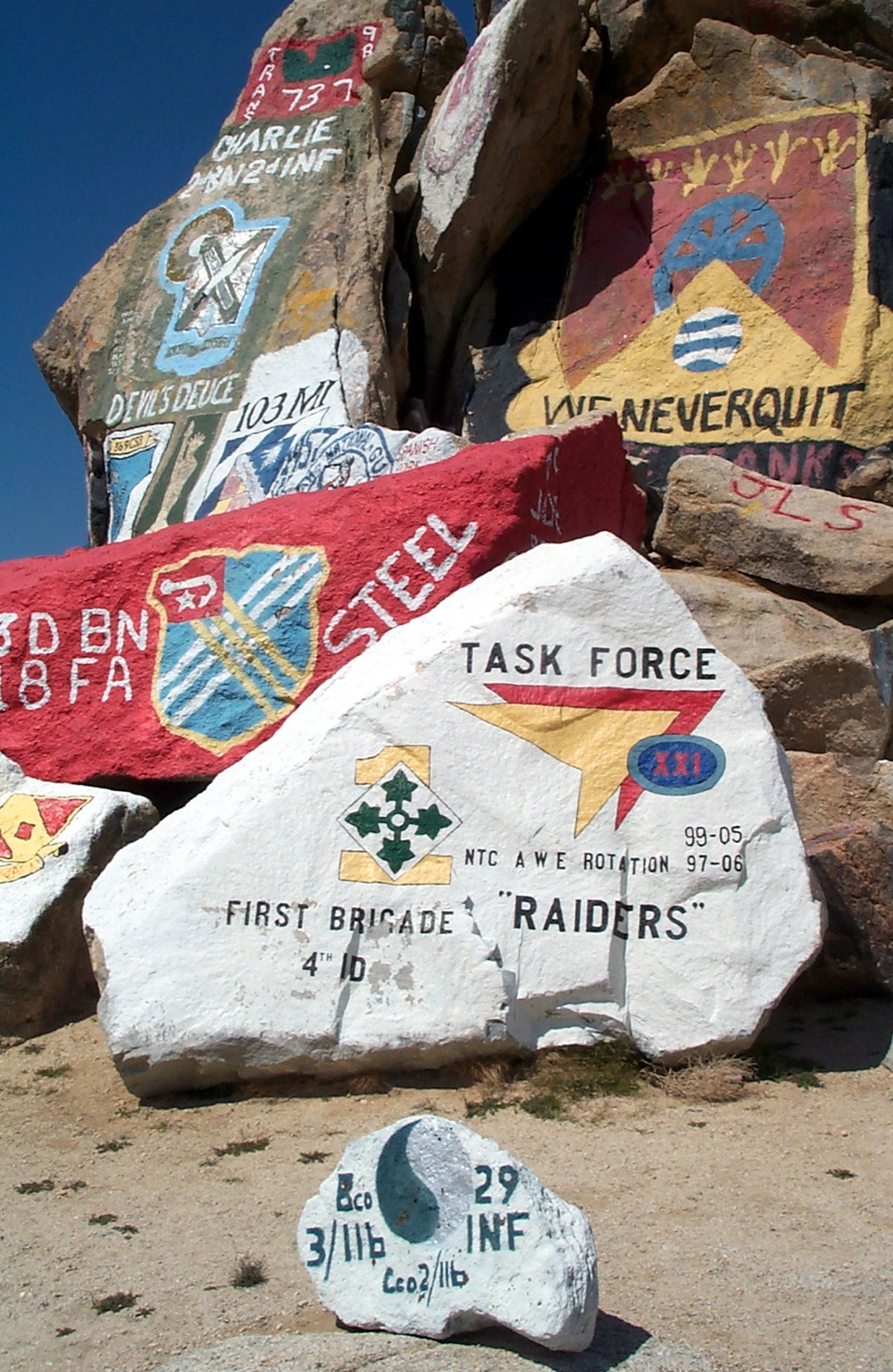 Units Train at Fort Irwin's Desert Outpost