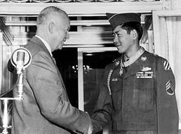 Eisenhower Honors Korean War Hero Miyamura with Medal of Honor