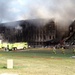 Firefighters Battle Blaze at Pentagon After Plane Crash on 9/11