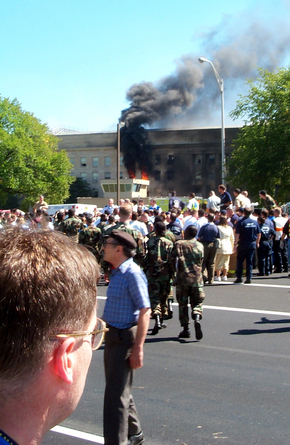Medics Respond to Terrorist Attack at the Pentagon on 9/11