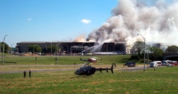Helicopters Respond to Terrorist Attack on Pentagon on 9/11