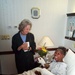 Janice Jackson and Joyce Rumsfeld Visit Arlington Hospital After 9/11 Attack