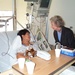 Rumsfeld Visits Pentagon Attack Victims at Arlington Hospital