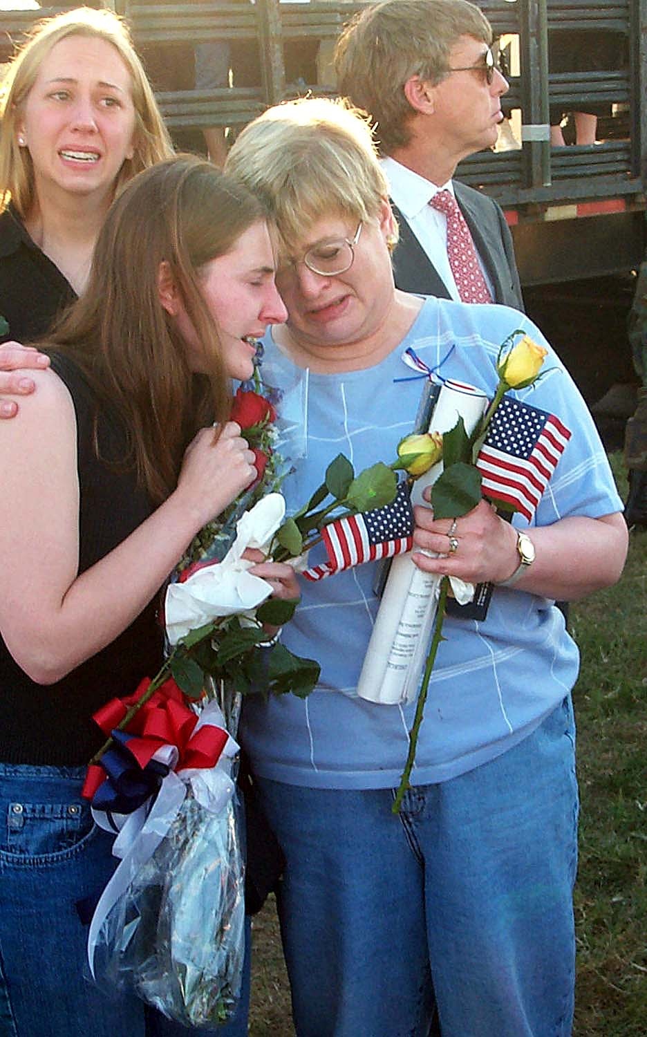 Grief-Stricken Families Visit Pentagon Crash Site