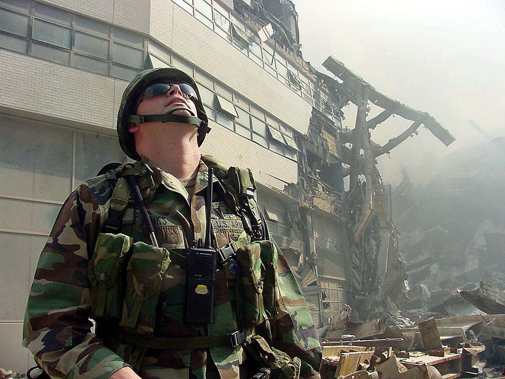 Aftermath of 9/11 Attacks Seen Through National Guardsman's Eyes