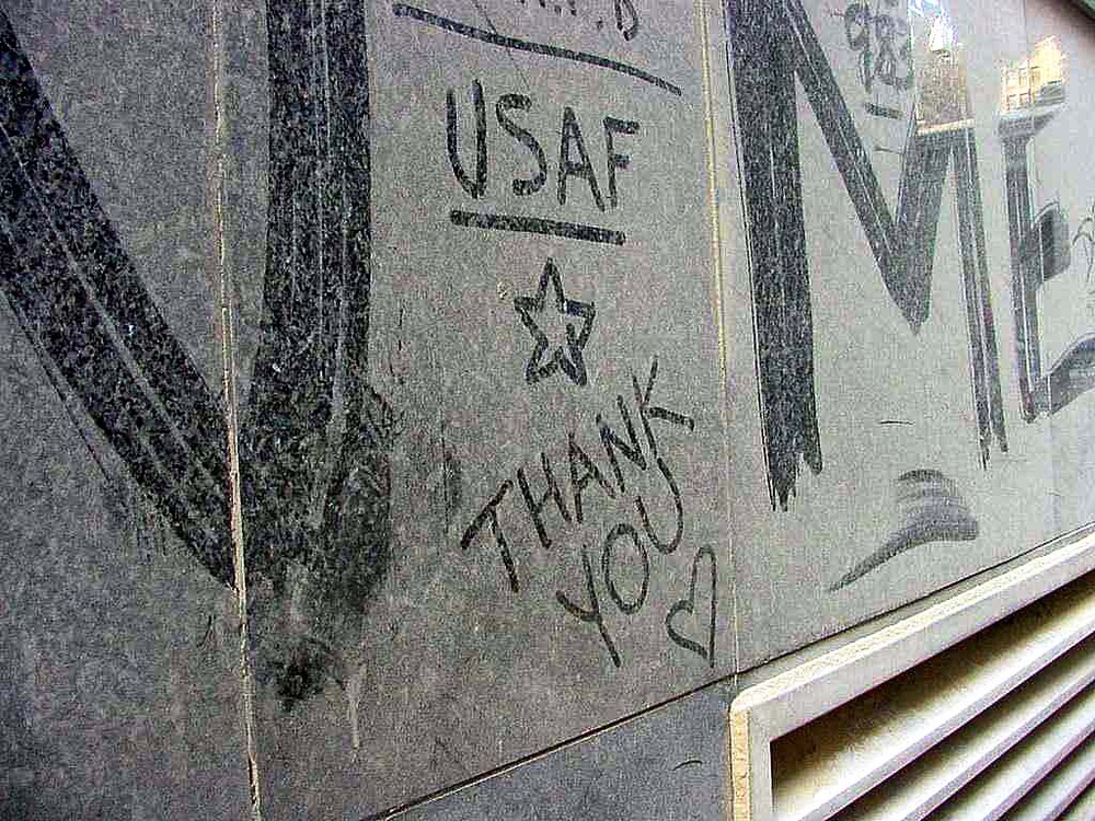 Poignant Messages Etched in Dust After 9/11 Attacks