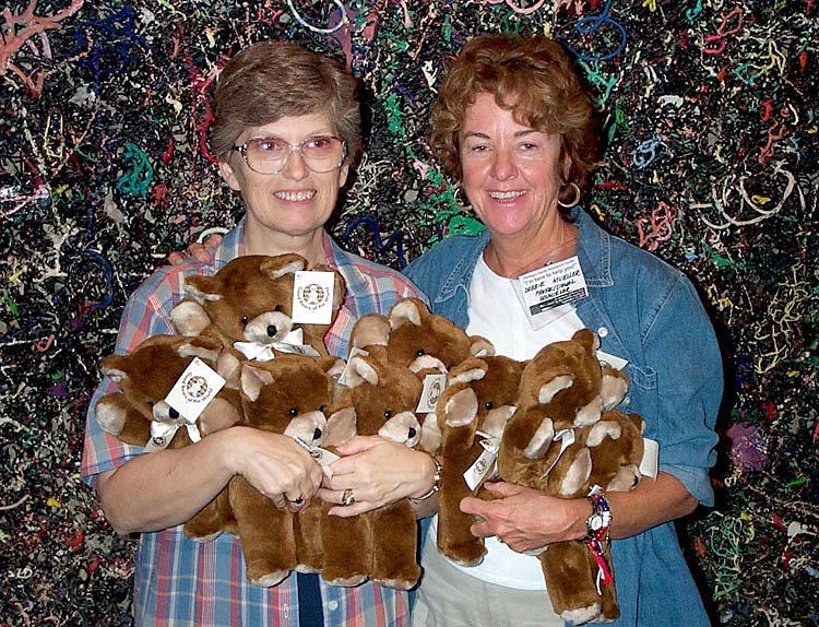 Teddy Bears Comfort Families of Pentagon Attack Victims