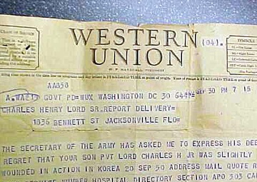 Family Receives Tragic News of Soldier's Wounding, Capture and Death in Korean War