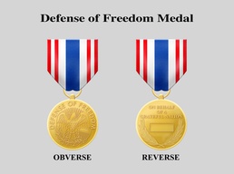 Secretary of Defense Honors Heroic Service with Medal for the Defense of Freedom