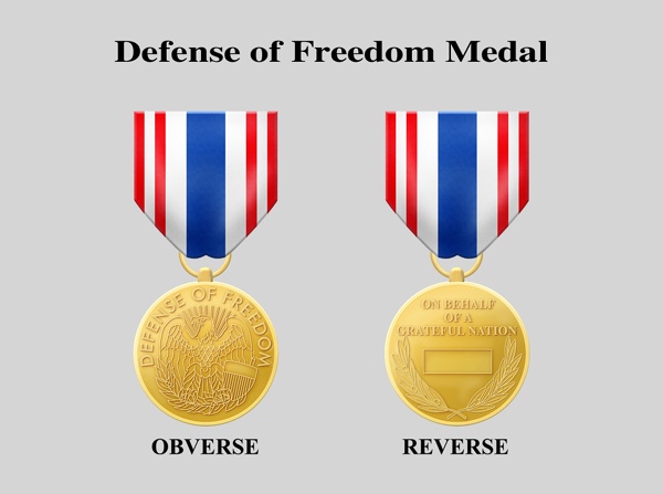 Secretary of Defense Honors Heroic Service with Medal for the Defense of Freedom