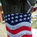 Messages of Grief and Patriotism Adorn 9/11 Memorial Flag
