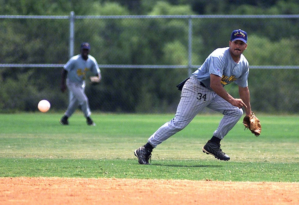 Navy Shortstop Leads Upset Over Air Force in Armed Forces Softball Tournament