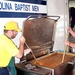 Baptist Disaster Relief Volunteers Serve Meals at Pentagon Crash Site