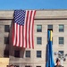 Soldiers Ceremonially Fold Pentagon 9/11 Flag for Final Presentation