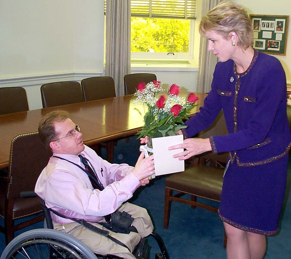 Fallbrook Girls' Fundraiser Brings Roses to Pentagon Workers