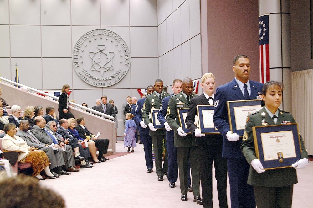 Defense Intelligence Agency Honors Fallen Civilians with Medals