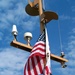 Coast Guard Patrol Boat Equipped with Radar and Flags