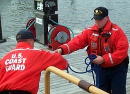 Coast Guard Crew Prepares for Patrol of D.C. Waterways