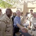 Navy Secretary Mingles with Sailors at Barbecue Lunch During Visit to U.S. Naval Forces Central Command