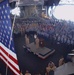 Navy Secretary Visits USS Theodore Roosevelt, Meets with Sailors and Marines