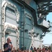 Navy Secretary Commends Carrier Crew for Enduring Freedom Support