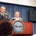 Franks and Rumsfeld Brief Reporters on Afghanistan War Efforts