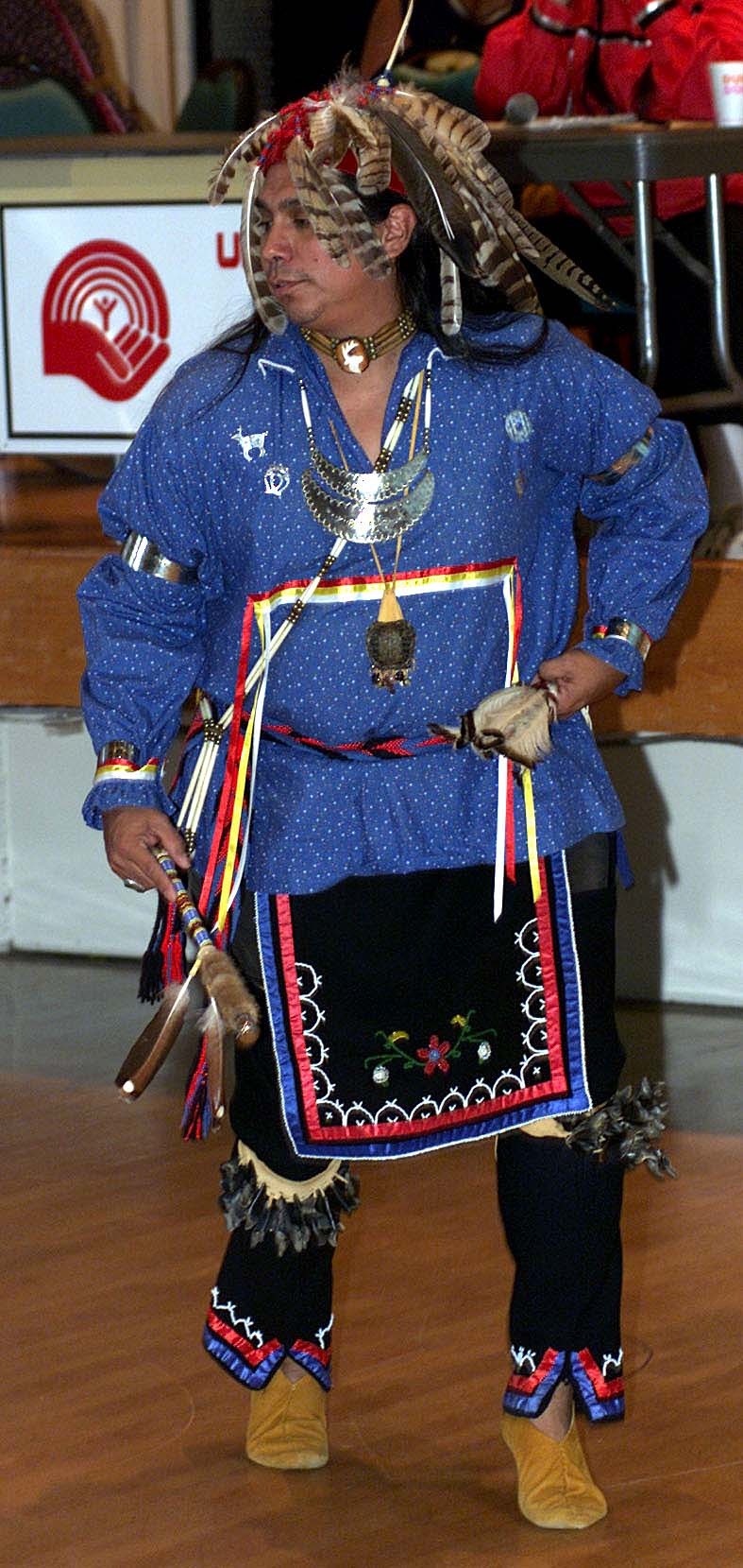 Seneca Dancer Leads Veterans Powwow at Bolling Air Force Base