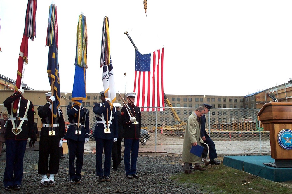 Rumsfeld, Myers Commemorate 9/11 Victims at Pentagon Ceremony