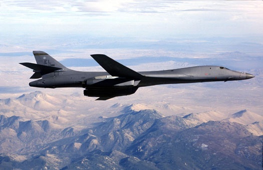 B-1B Lancer Soars Over Skies in Impressive Display