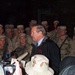 Rumsfeld Visits Troops at Bagram Air Base in Afghanistan
