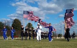 Navy Chief Petty Officer Carries Olympic Flame to Honor 9/11 Victims