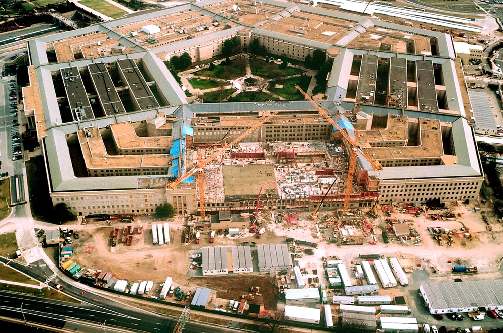 Pentagon Rebuilding Progresses as Crews Work Overtime to Meet First Anniversary Deadline