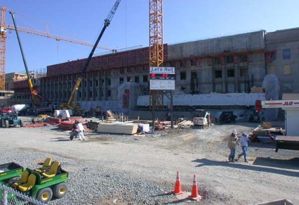 Pentagon Rebuilding Marks One-Year Anniversary of 9/11 Attacks