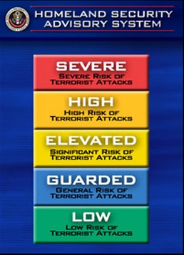Homeland Security Advisory System Remains at Elevated Risk Level