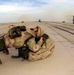 Marine Dons Heavy Backpack Alone in Afghanistan