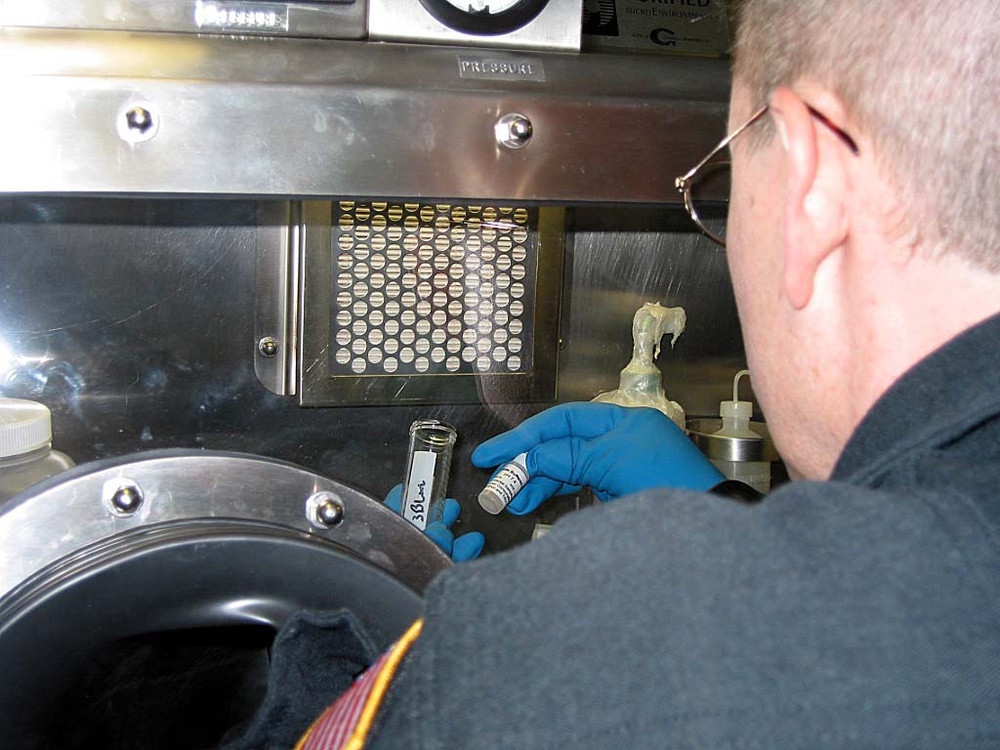 Weapons of Mass Destruction Team Analyzes Air Samples at Yankee Stadium