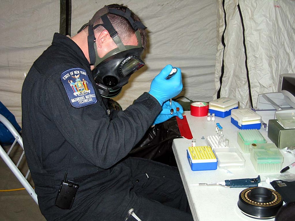 Hazmat Team Investigates Potential Biological Threat at Yankee Stadium
