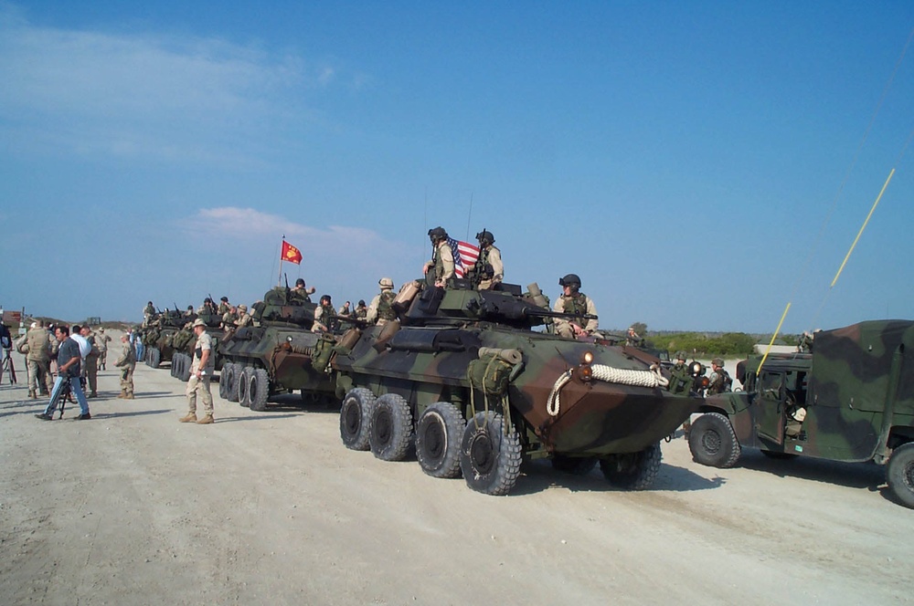 Marines Return to Camp Lejeune After Afghanistan Deployment