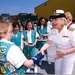 Girl Scouts Donate Cookies to Troops in Operation Enduring Freedom