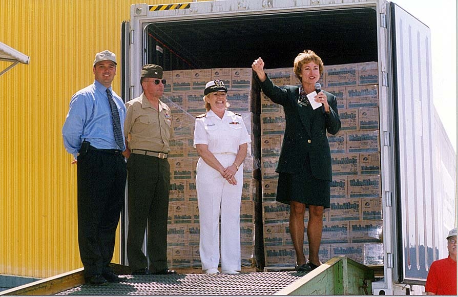 Girl Scouts Send Cookies to Troops Overseas