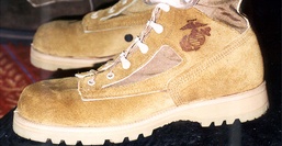 New USMC Jungle-Desert Boots Feature Iconic Logo
