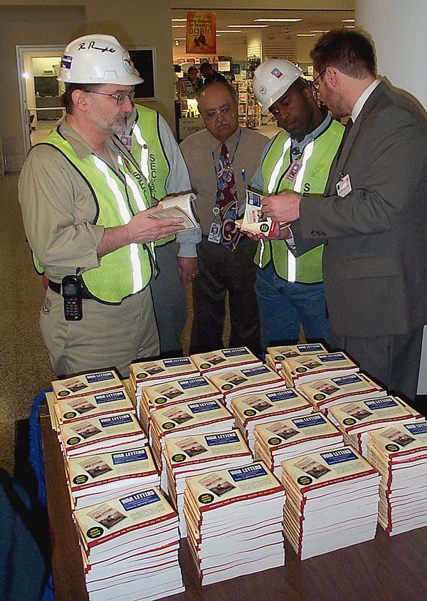 Author Distributes Free War Letters Books at Pentagon
