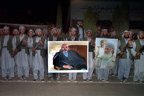 Mujahedin Welcome Rumsfeld to Afghanistan